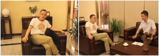 黄总接受采访 黄总接受采访