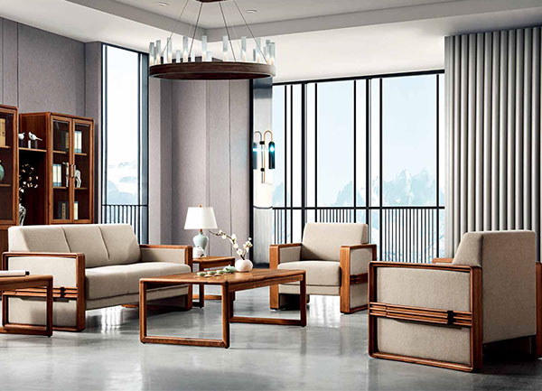 草莓视频污片新款办公室洽谈休闲沙发-旭日东升