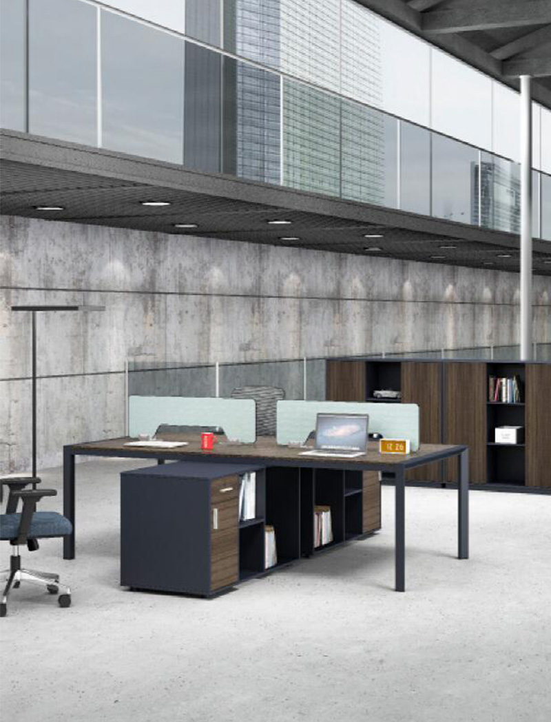 奔腾系列 - 时尚简约办公室职员桌 奔腾系列 - 时尚简约办公室职员桌