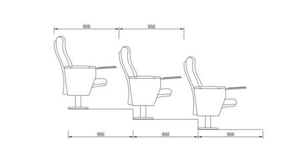 时尚舒服电影院椅子