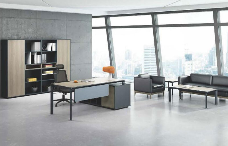 莱斯系列 - 时尚宽敞经理办公桌 莱斯系列 - 时尚宽敞经理办公桌