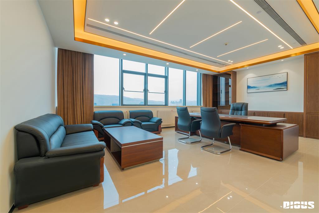 草莓视频污片办公家具案例 西部矿业集团办公楼家具项目