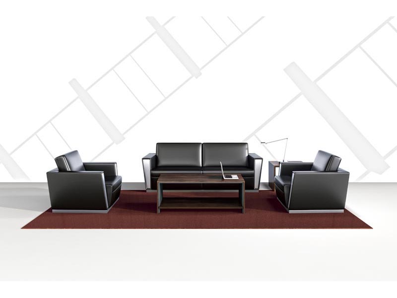 时尚黑色胶板总监经理沙发椅子DA8056 时尚黑色胶板总监经理沙发椅子DA8056