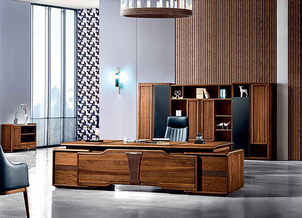 2019新款现代老板大班台配套-万利达 2019新款现代老板大班台配套-万利达