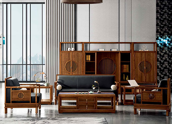 草莓视频污片新品实木老板休闲办公沙发-圆意 草莓视频污片新品实木老板休闲办公沙发-圆意