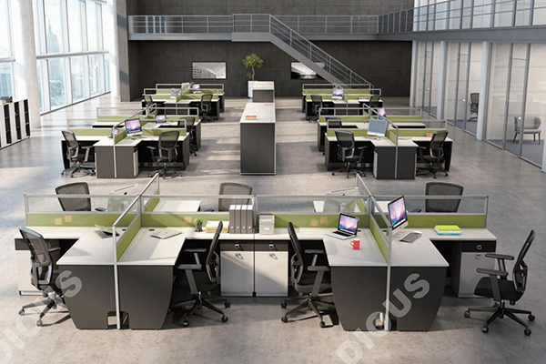 新品-定制个性屏风办公桌-维雅系列-草莓视频污片家具