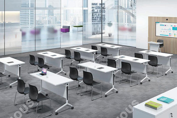 新品-多人可拼接培训桌-草莓视频污片家具