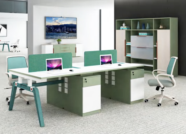 2021-铝合金钢木员工卡位-草莓视频污片家具-维多利亚系列