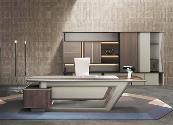 2021-现代轻奢办公桌-草莓视频污片家具-浪琴系列